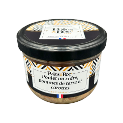 POULET AU CIDRE PDT ET CAROTTES